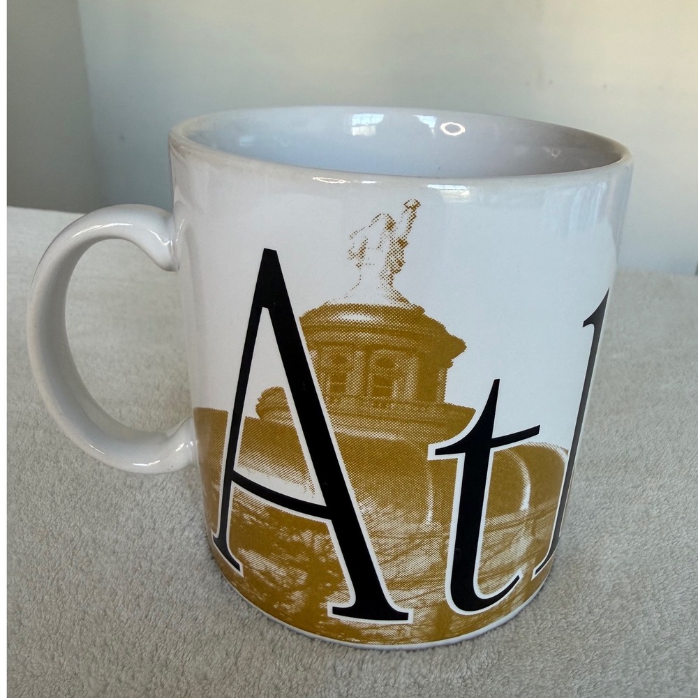 Starbucks Coffee City Mug Cup Collector Series 1994 Atlanta 20 Oz.